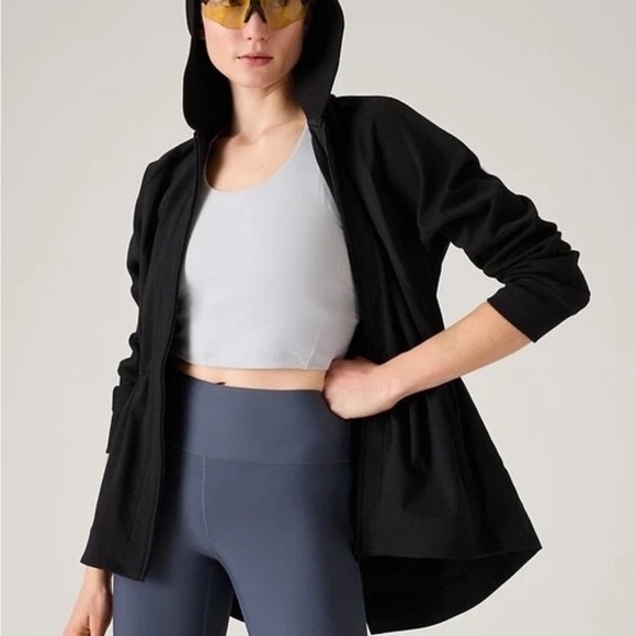 Athleta Black Triumph Hybrid Jacket S - Picture 5 of 12